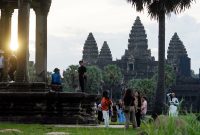 سه کشته شده در اعتصاب لایتنینگ در مجتمع معبد Angkor Wat Unesco کامبوج